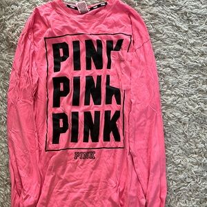 Long sleeve PINK top